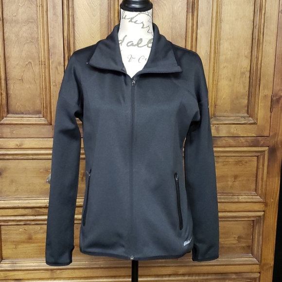 Eddie Bauer Jackets & Blazers - Eddie Bauer Highpoint Jacket Charcoal Gray Womens Size Medium Thumb Holes